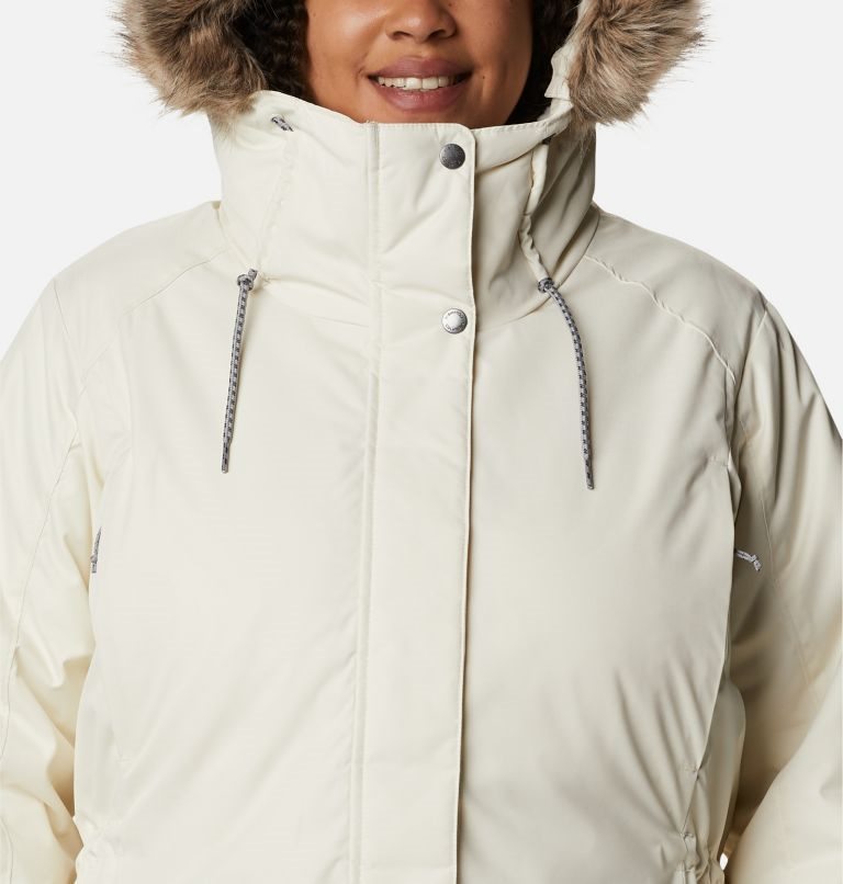 Columbia Suttle Mountain II Isolerte Jakker Dame Pisket Krem | Plus Size 73125Z